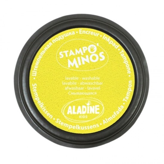 Razítkovací polštářek Aladine Stampo Colors - neon. žlutá Aladine
