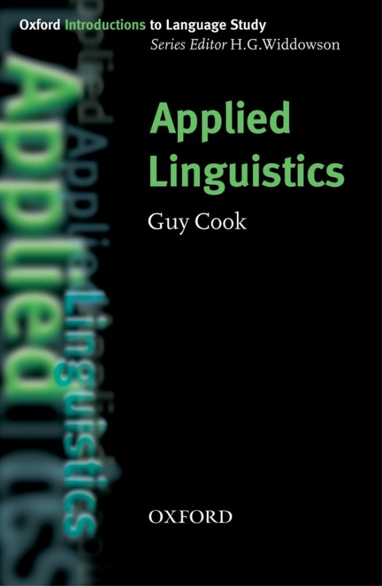 Oxford Introductions to Language Study Applied Linguistics Oxford University Press