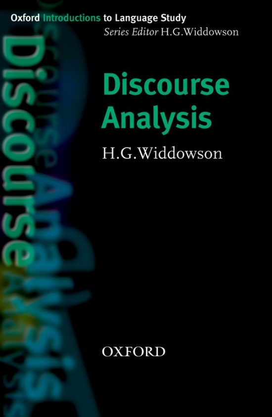 Oxford Introductions to Language Study Discourse Analysis Oxford University Press