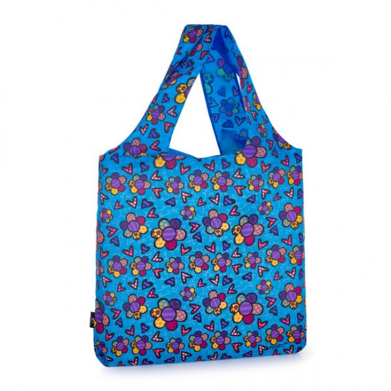 Dámská skládací taška Bagmaster shopping bag 22 e blue BagMaster