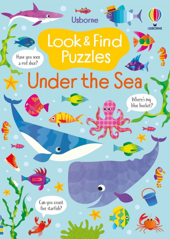 Look and Find Puzzles Under the Sea Usborne Publishing