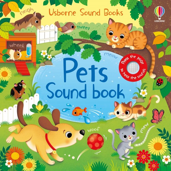 Pets Sound Book Usborne Publishing
