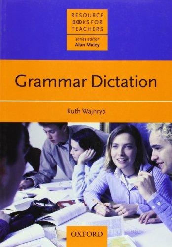Resource Books for Teachers Grammar Dictation