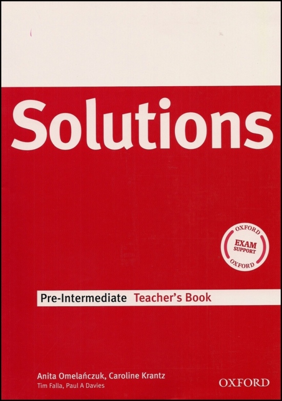Maturita Solutions Pre-Intermediate Teacher´s Book