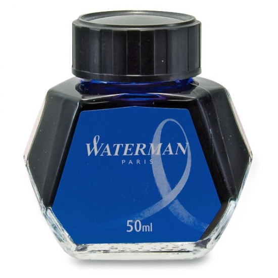 Lahvičkový inkoust Waterman modrý Waterman