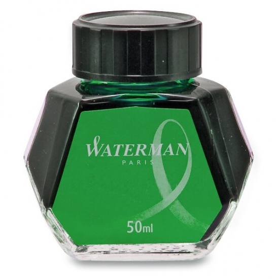 Lahvičkový inkoust Waterman zelený Waterman