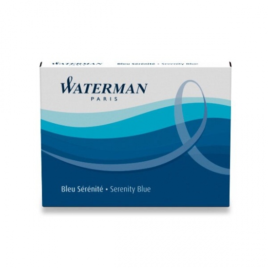 Inkoustové bombičky Waterman standardní tmavě modré Waterman