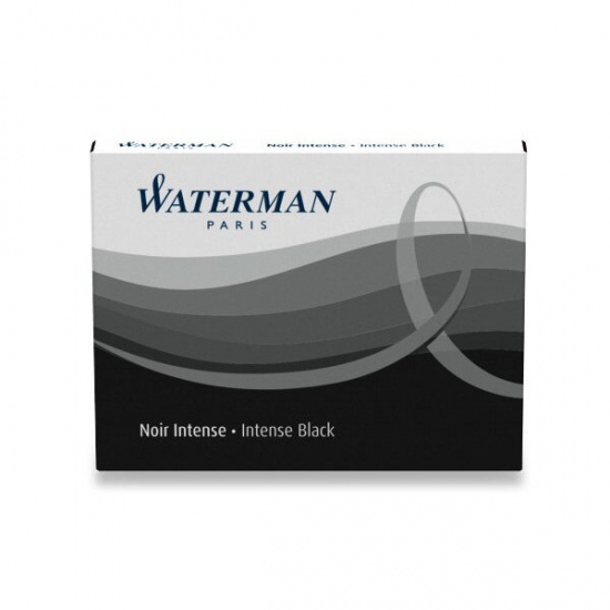 Inkoustové bombičky Waterman standardní černé Waterman