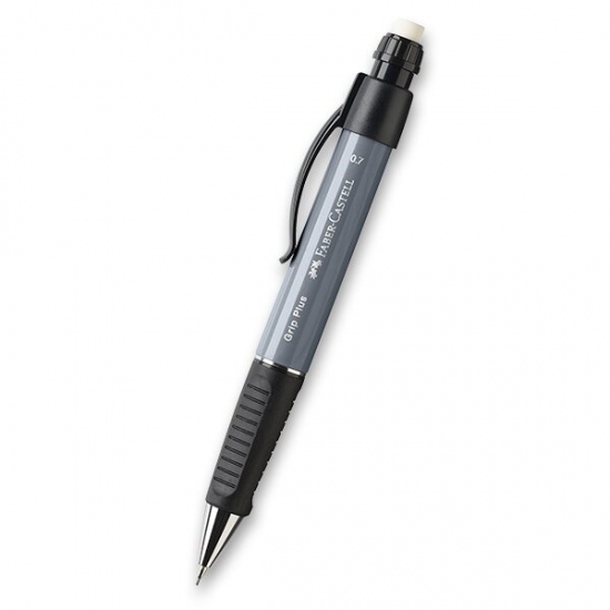 Mechanická tužka Faber-Castell Grip Plus 0,7 mm metalická šedá Faber-Castell