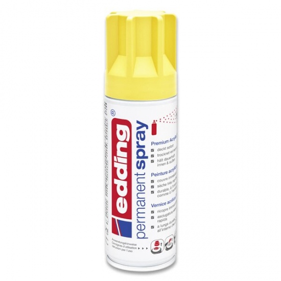 Akrylový sprej Edding 5200 žlutá matná 905 EDDING