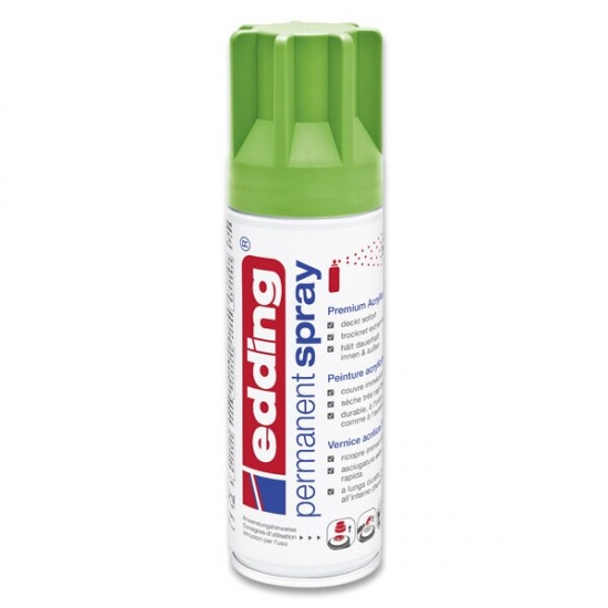 Akrylový sprej Edding 5200 zelenožlutá matná 927 EDDING