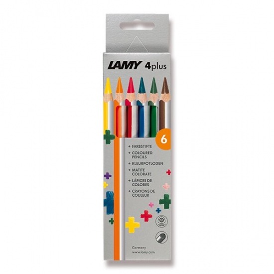 Pastelky Lamy 4plus 6 barev LAMY