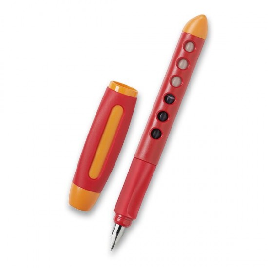 Bombičkové pero Faber- Castell Scribolino pro leváky, výběr barev červená Faber-Castell