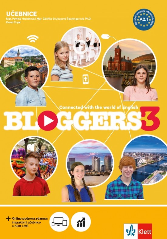 Bloggers 3 (A2.1) - učebnice Klett nakladatelství