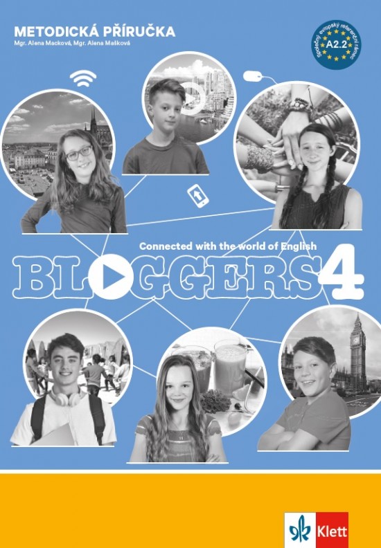 Bloggers 4 (A2.2) – metodická příručka s 2 DVD + učitelská licence Klett nakladatelství