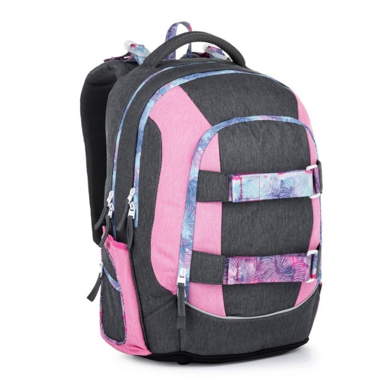 Studentský batoh - růžový BagMaster