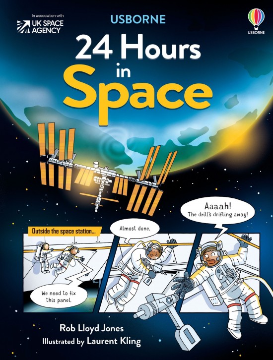 24 Hours in Space Usborne Publishing