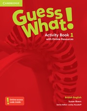 Guess What! Level 1 Activity Book with Online Resources British English Cambridge University Press