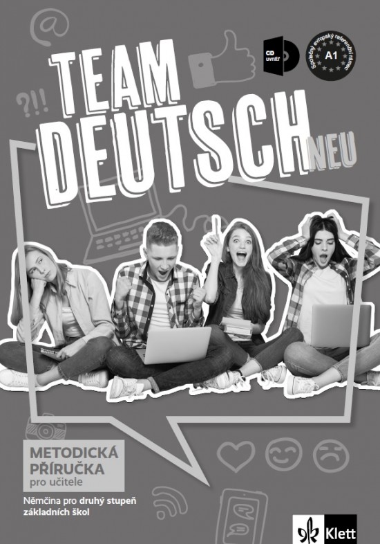 Team Deutsch neu 1 (A1) – metodická příručka + DVD Klett nakladatelství