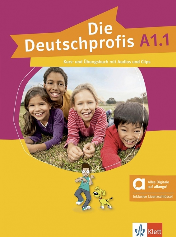 Die Deutschprofis A1.1 – Hybride Ausgabe – Kurs./Übungsbuch + MP3/Clips allango.net + Lizenz (24 Monate)