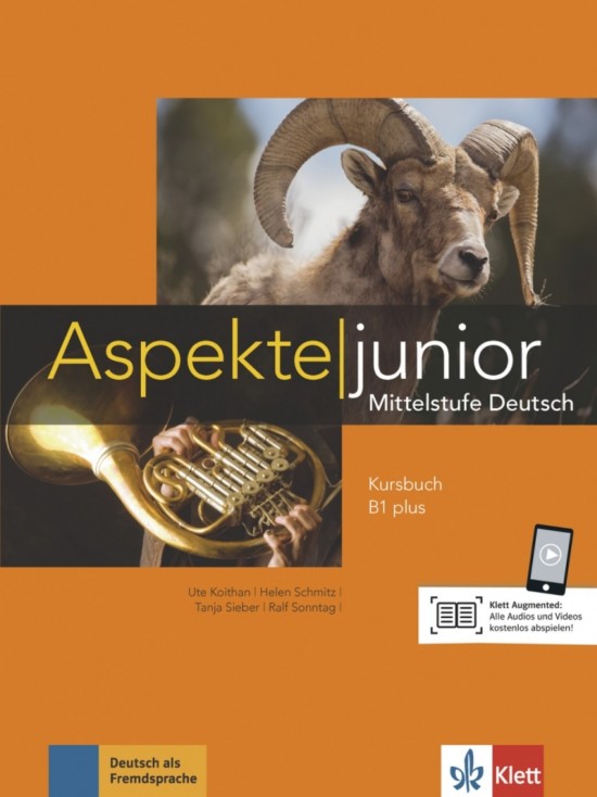 Aspekte junior 1 (B1+) – Kursbuch + online MP3/video Klett nakladatelství