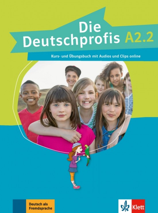 Die Deutschprofis A2.2 – Kurs/Übungs. + Online MP3 Klett nakladatelství