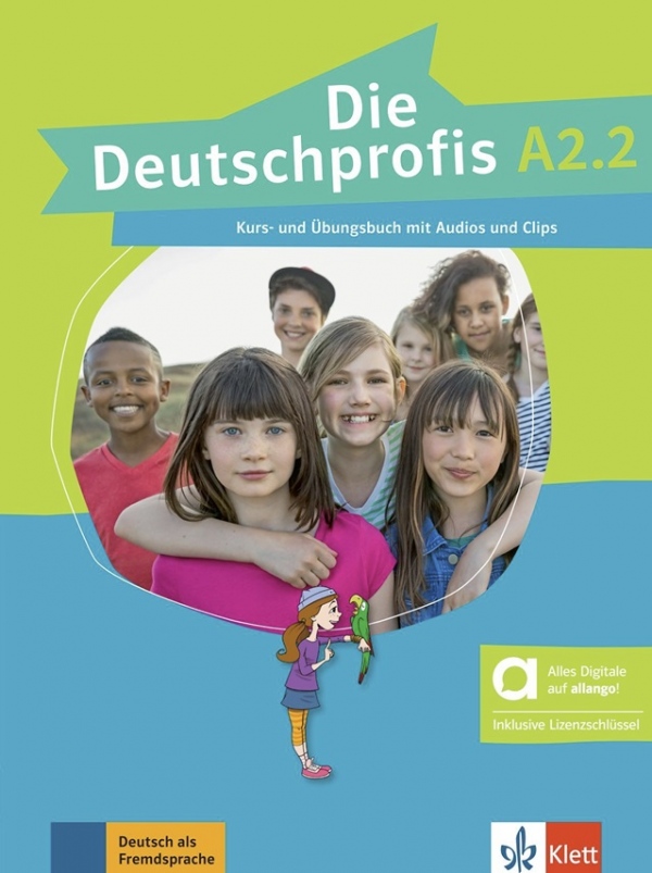 Die Deutschprofis A2.2 – Hybride Ausgabe – Kurs./Übungsbuch + MP3/Clips allango.net + Lizenz (24 Monate)