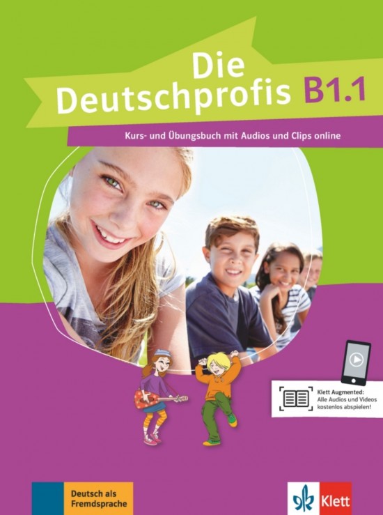 Die Deutschprofis B1.1 – Kurs/Übungs. + Online MP3 Klett nakladatelství