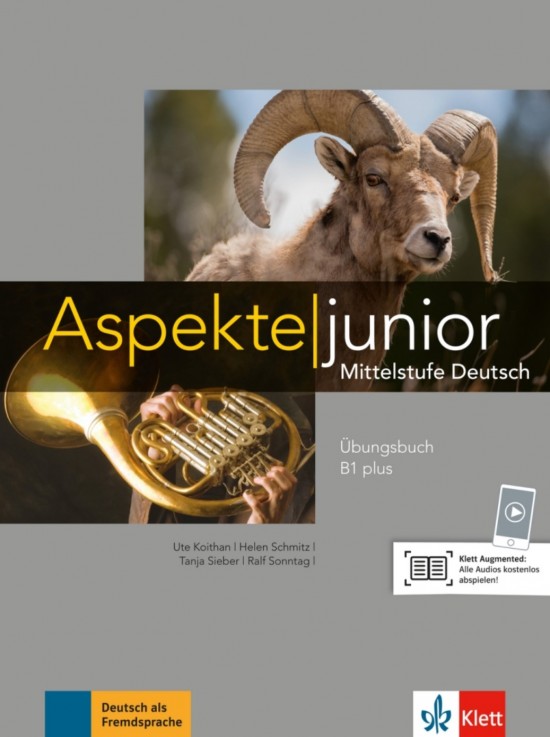 Aspekte junior 1 (B1+) – Übungsbuch + online MP3 Klett nakladatelství
