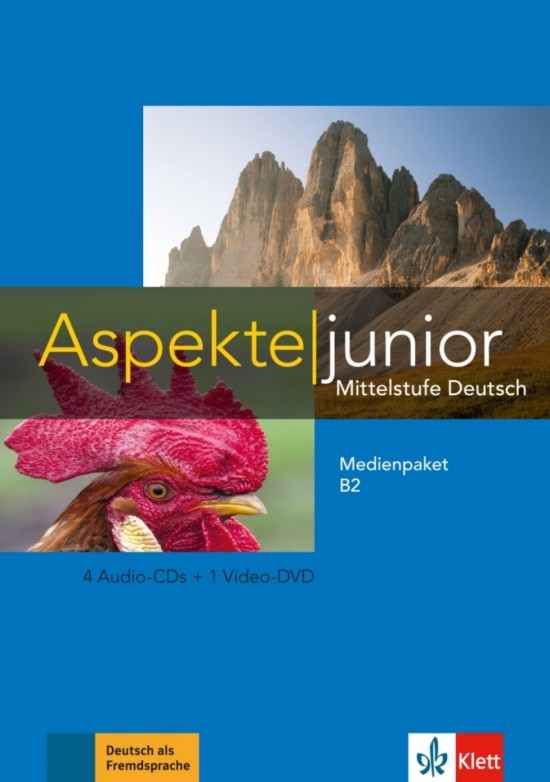 Aspekte junior 2 (B2) – Medienpaket (4CDs + DVD)
