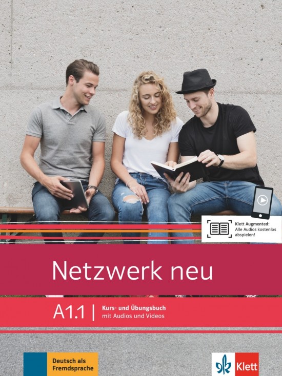 Netzwerk neu A1.1 – Kurs/Übungsbuch Teil 1 Klett nakladatelství