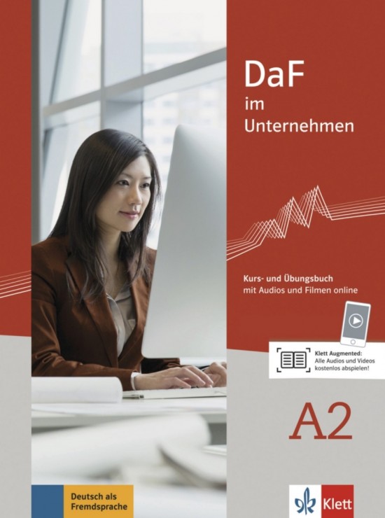DaF im Unternehmen 2 (A2) – Kurs/Üb. + online MP3 Klett nakladatelství