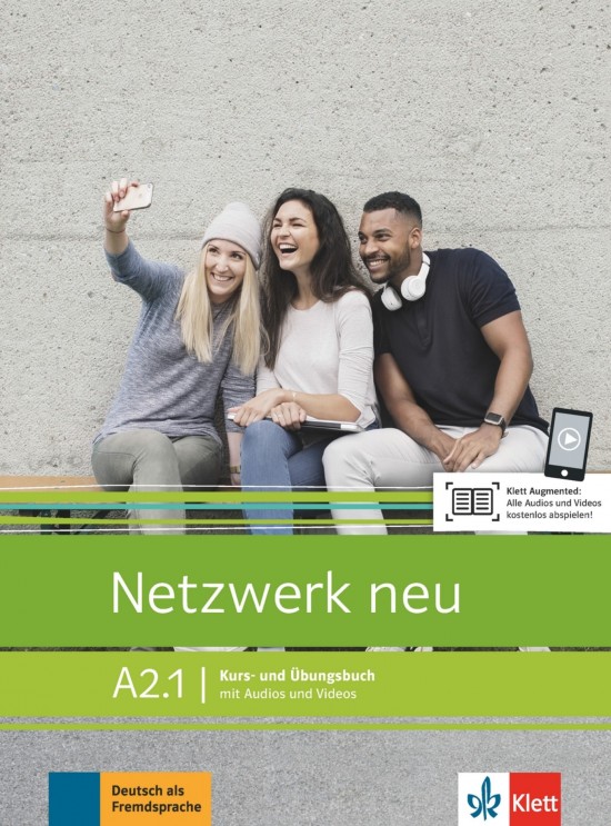 Netzwerk neu A2.1 – Kurs/Übungsbuch Teil 1 Klett nakladatelství