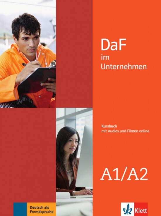 DaF im Unternehmen A1-A2 – Kursbuch Klett nakladatelství