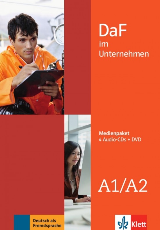 DaF im Unternehmen A1-A2 – Medienpaket (4CD a DVD) Klett nakladatelství