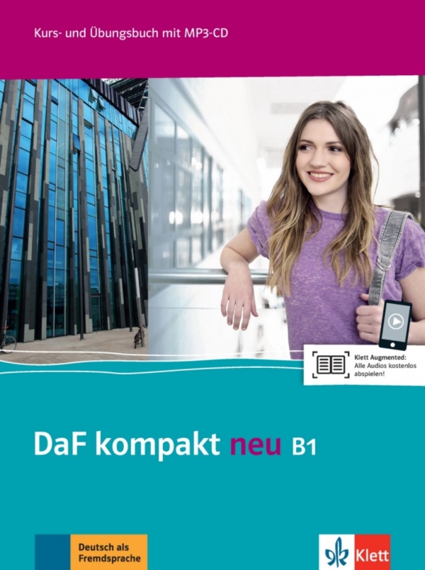 DaF Kompakt neu 3 (B1) – Kurs/Übungsbuch + allango Klett nakladatelství