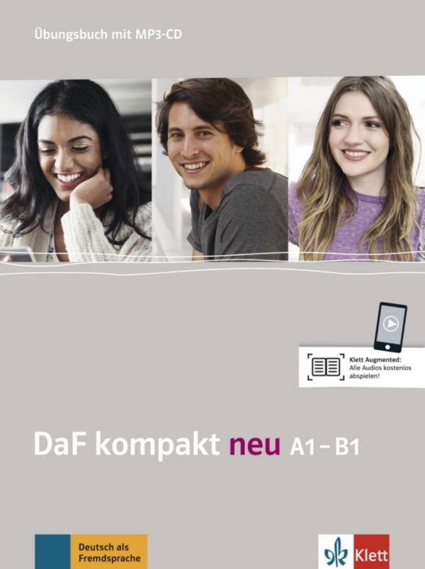 DaF Kompakt neu A1-B1 – Übungsbuch + allango Klett nakladatelství