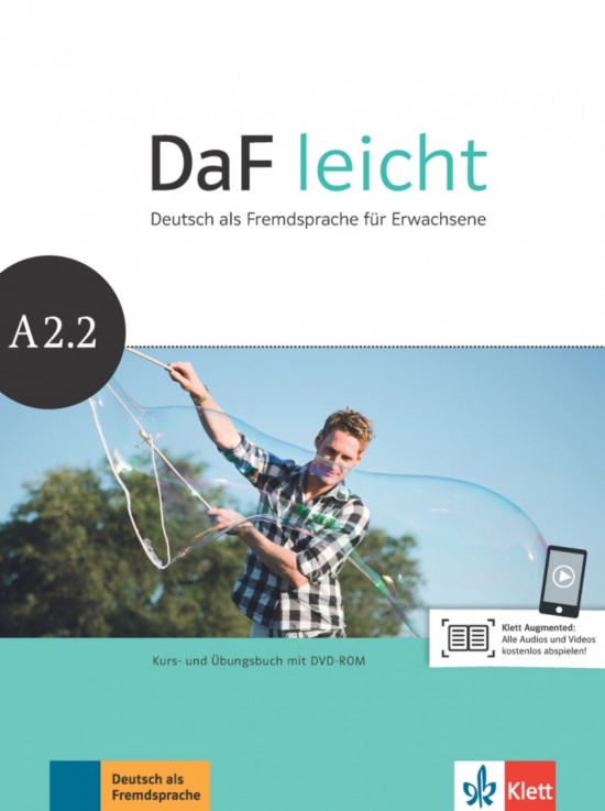 DaF leicht A2.2 – Kurs/Arbeitsbuch + allango Klett nakladatelství
