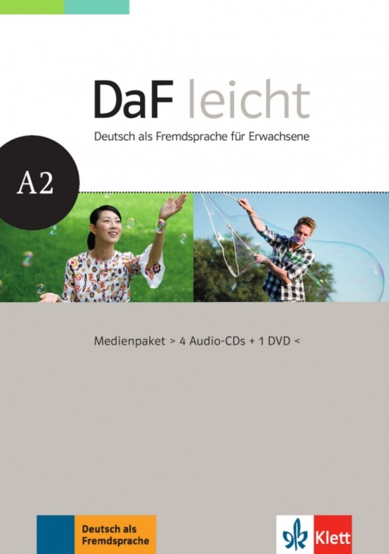DaF leicht A2 – Medienpaket (4CD + DVD)
