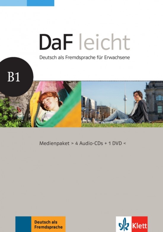 DaF leicht B1 – Medienpaket (4CD + DVD)