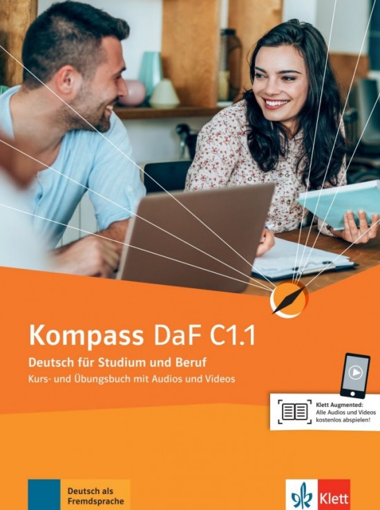 Kompass DaF 2 (C1.1) – Kurs-/Übungsbuch – Teil 1