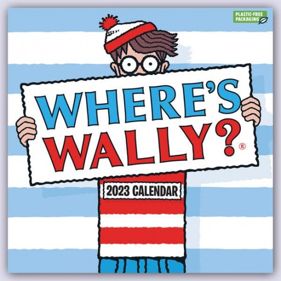 Where´s Wally Square Wall Calendar 2023 nezadán