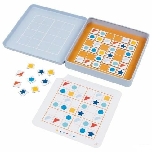 Sudoku - 36 magnetů, 25 šablon Montessori