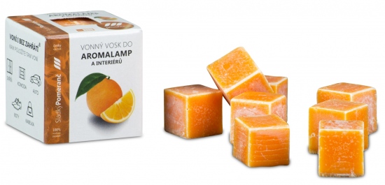 Vonný vosk - Sladký pomeranč 30 g, 8 kostiček Anděl Přerov s.r.o.