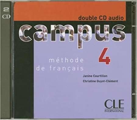 Campus 4 CD audio classe CLE International