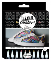 Fixy na tenisky Izink Sneakers Aladine (10 ks) - metalické