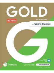 Gold B2 First Student´s Book with Interactive eBook, Online Practice, Digital Resources and App, New 6e