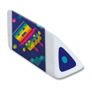 Pryž Maped Pyramid Pixel Party stojánek, 24 ks, mix motivů