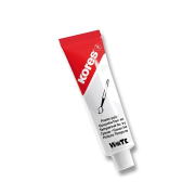 Tempery v tubě Kores Temperas tuba 12 ml, bílá, černá bílá