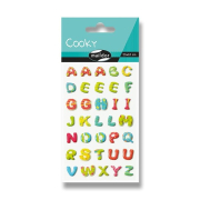 Samolepky Maildor 3D Cooky Abeceda
